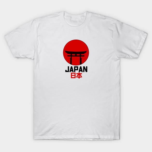 Japanese Arch T-Shirt by Klo